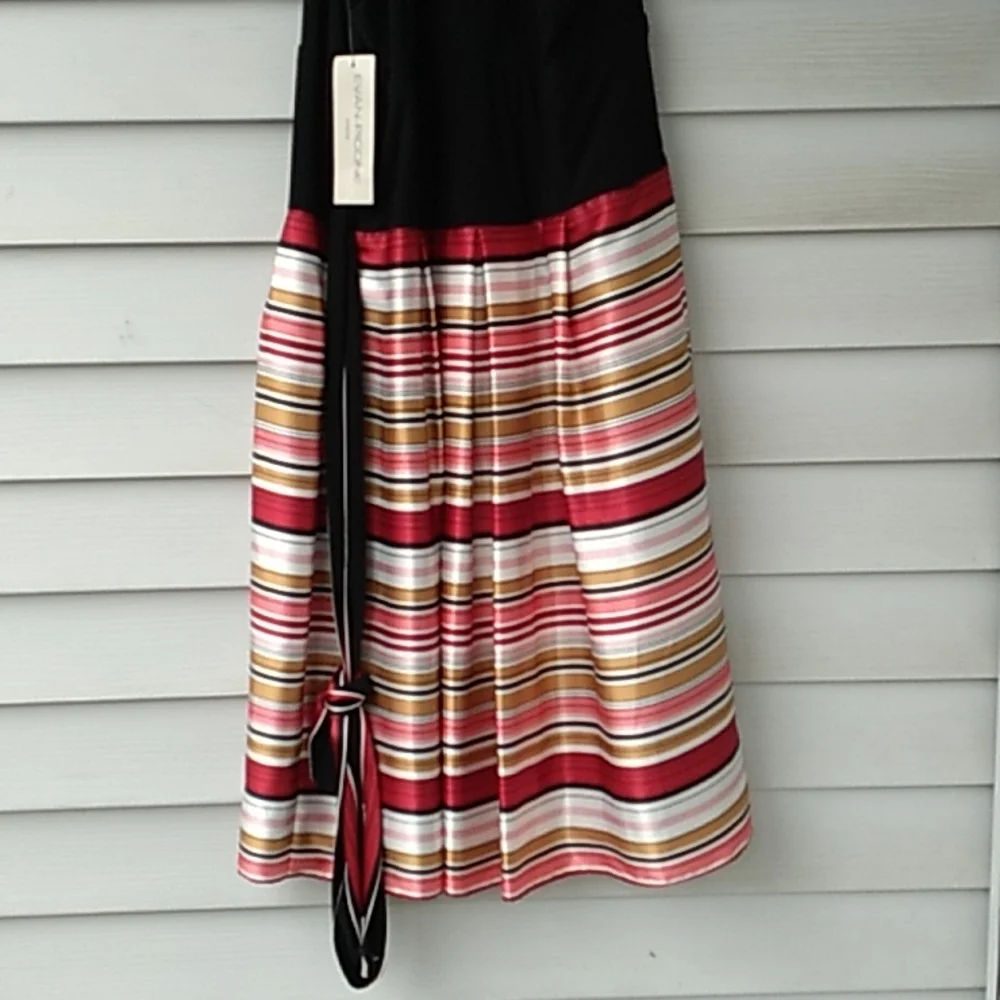 Y2K, Vintage Evan-Picone Cocktail Dress, - Picture 9 of 13